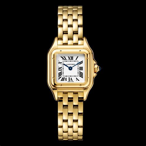 cartier panthere gold small|cartier panthere watch price new.